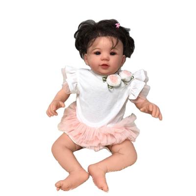 China Vinyl Factory Price Amazon Super Cute Adorable Silicone Doll Hot Selling Reborn Baby for sale