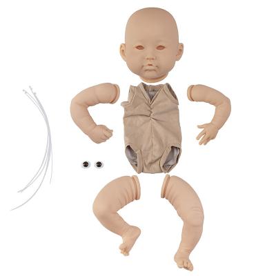 China Reborn 20inch Chubby Vinyl Doll Unpainted Body Parts Kit for sale