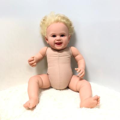 China 20inch 24inch Vinyl Cloth Body Npk Silicone Smiley Reborn Dolls and Realistic Baby - Doll Boy Tori for sale