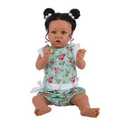 China Lifelike Silicone Vinyl 58cm Toddler Toddler Realistic Looking Reborn Baby - Doll Girl for sale