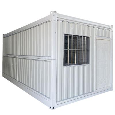 China Modern Ready Made Container Shape Foldable Portable House 20Ft Prefab Living Home for sale