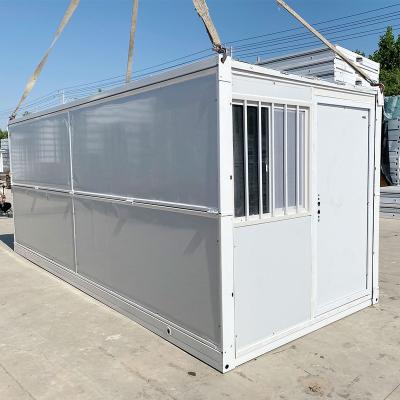 China Modern Cheapest Easy Folding Mobile Prefabricated Construction 20Ft Prefab Container House for sale