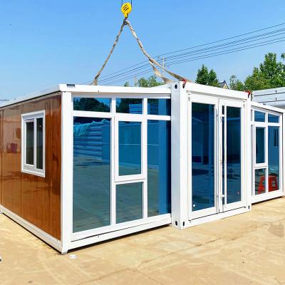 China Modern Wholesale Australian Standards prefabricated Two bedrooms modular foldable portable expandable container house homes for sale