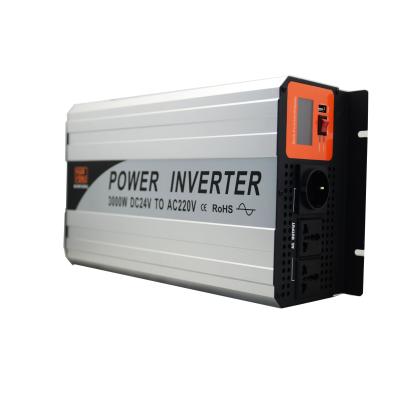 China Overload using intelligent Mcu control 3000 watt pure sine wave inverter 12V to 220V pure sine wave for sale