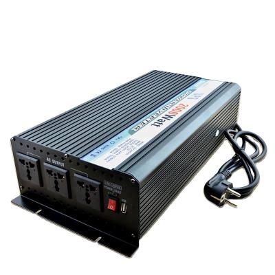 China Stable Household 50Hz 60Hz Output 12V 24V 48V DC To 110V 220V 240V AC 2000w Power Inverter With Charger for sale