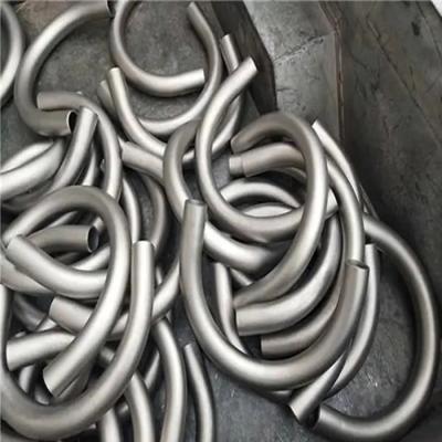 China S31603 S30408 Seamless Pipe Fittings Stainless Steel Pipe Bends 12 Inch SCH40 for sale