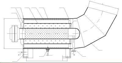 China Power Plant Boiler Steam Purge Silencer 12Cr1MoV Horizontal Noise Reduction ≥35dB for sale