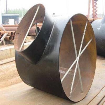 China Q345 Butt Welding National Standard Large Diameter Welding Tee Corrosion Resistance for sale