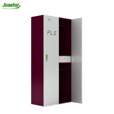 China Adjustable (Height) Sliding Wardrobe Disassembly Almirah Wardrobe Design, Steel Cabinet Clothes Locker for sale