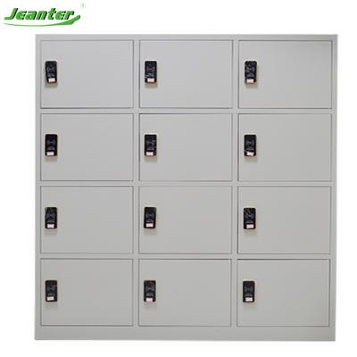 China Gym Sports Locker Room Equipment Storage Iron Hardware 4 Doors Steel Gym Locker for sale