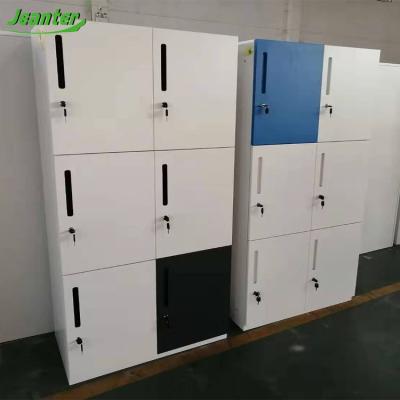 China Army School Airline Colored Metal Storage Use Steel Locker With Envolop Doors for sale