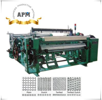 China 2018 APM Fully Automatic Stainless Steel Wire Shuttleless Wire Mesh Weaving Machines for sale