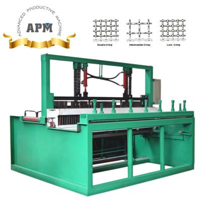 China Mine Machine 3.5x3x1.8m Sieving Mesh Weaving Machine / Wire Mesh Machine / Vibration Crimped Screen for sale