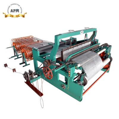 China APM Stone Crusher High Carbon Steel Crimped Wire Mesh Screen Making Machine Bargain Price for sale