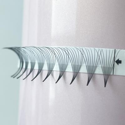 China premade 10d long volume premade fans pointed fans 6d 8d 9d 12d 14d natural korean base 0.03 pointed short stem for sale