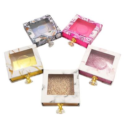 China Attractive Durable Using Widely Wholesale Custom Logo Eyelash Packaging Box for sale