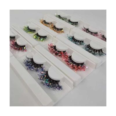 China Ultralight Weight Sell Well New Type 25mm Bright Ultralight Lashes Weight Faux Mink Eyelashes for sale