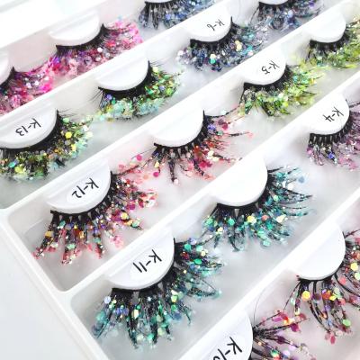 China Wholesale High Quality Super Fluffy Bright Ultralight Mink Eyelash 25mm Mink Lashes for sale