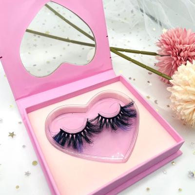 China New Natural Soft Design Customized Wholesale Real Mink Lashes 25mm 3D Mink Eyelash for sale