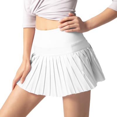 China Custom Logo Women Summer Quick Dry Sports Fitness Running Mini Tennis Skirt SKIRTS Sexy Wear For Girl for sale