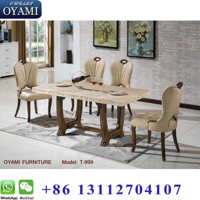 China Dining Set Classic Dining Room Furniture Wooden Carving Dining Table Sets for sale