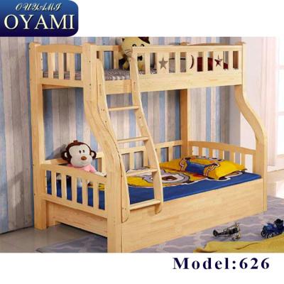 China PANEL Bunk Bed Storage Solid Wood Multifunctional Kids Bedroom Furniture Sets for sale