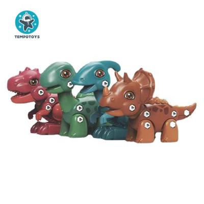 China Toy Tempo Toys Amazon DIY Mixed NIO Four Educational Funny Juguetes Para Gather Toy Kids Toy Dinosaur for sale