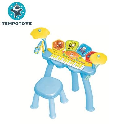 China Piano Toy Musical Instruments Electronic Organ Drum Set Eco-friendly New Material Toy for sale