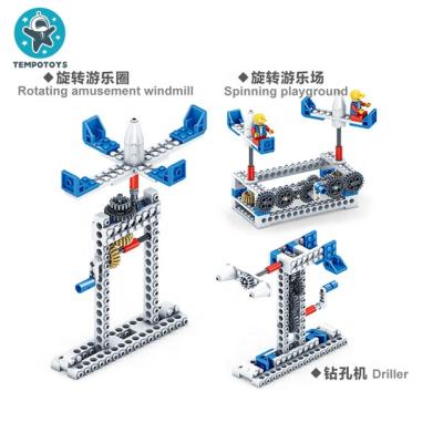 China DIY TOY Tempo Toys 4 IN 1 inventor Bulk Custom Stem Toy Building Kits Building Block sets building blocks creative toys for sale