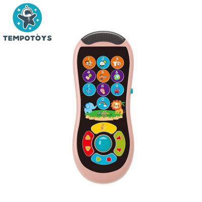 China Educaitonal Music Toy Baby Plastic Toys Remote Control Baby Musical Toys TV for sale