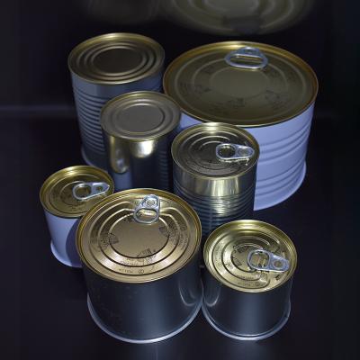 China Customizable tinplate cans food grade empty tin cans à venda