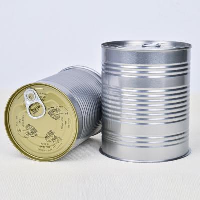 China Food grade Empty Sealed Tin Cans round square customizable pattern empty tin cans for sale