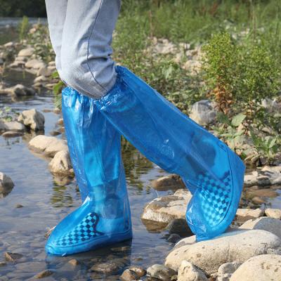 China Disposable Boots Covers Over The Knee Shoes Boots Covers Anti-Slip Rain Overshoe for Men Women Rainy Day Outdoor à venda