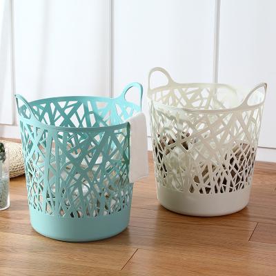 China 17.7 ''*15.7'' *12.2 ''Thickened toy storage barrel plastic laundry basket dirty clothes storage basket zu verkaufen