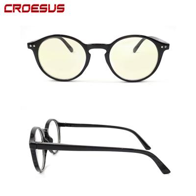 China Retro Classic Blue Light Glasses Round Blue Light Blocking Kids Anti Blue Light Blockers Optical Glasses For Kids for sale