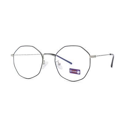 China Innovative Design Anti-blue Light Blue Block Metal Optics Blue Light Blocking Glasses Anti Optical Sight for sale