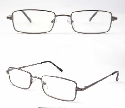 China High Quality AC Vintage Full Metal Frame Thin Presbyopia Reading Glasses for sale