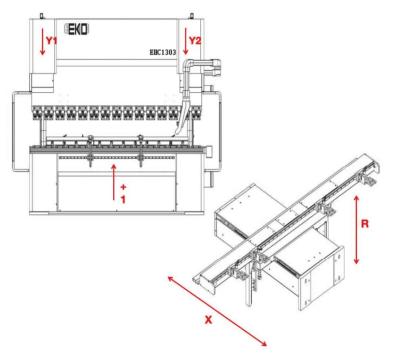 China Da53T Da41S Woke Ragos Pneumatic Hybrid Press Brake Machine 120T for sale