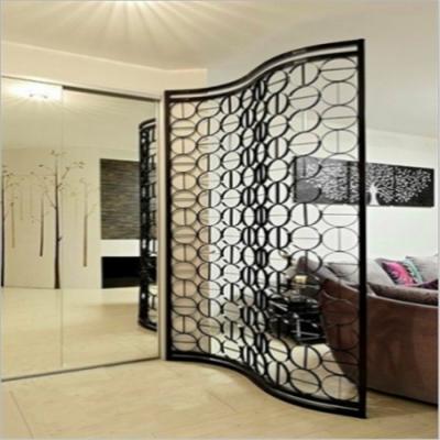 China laser cut stainless steel decorative panels screen for hotel screen/living room divider for sale