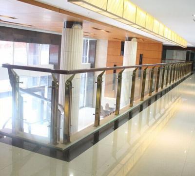 China stainless steel glass handrail glass balustrade balusters/post/column/pillar for sale