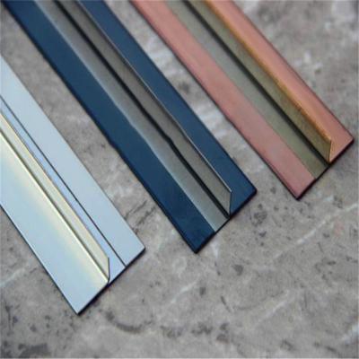 China Outside Corner Protection Profiles For Wall Corner Covers 304/316 High Quality Stainless Steel Tile Trims for sale