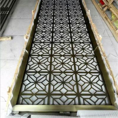 중국 Malaysia Stainless Steel Metal Partition Screen Wall Art Laser Cut Corten Steel Partition Screens Room Divider 판매용