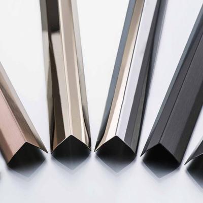 China 304 316 Decorative Profiles Wall Edge Trim 304 Q-shaped Hot Selling Stainless Steel Tile Trim for sale