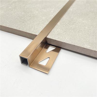 중국 China Factory Direct Sales Price L Shape Type Protective Edge Stainless Steel Tile Trim Corners 판매용