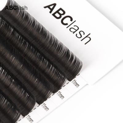 China Different volume pbt korea fiber eyelash extension eyelash extension supplies for sale