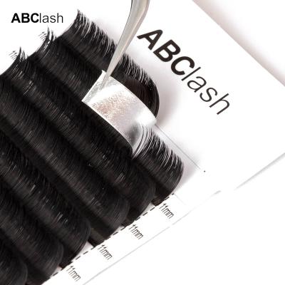 China Softer Mink Lashes Eyelash Extension Wholesale Easy Blooming Quick Fanning Lashes for sale