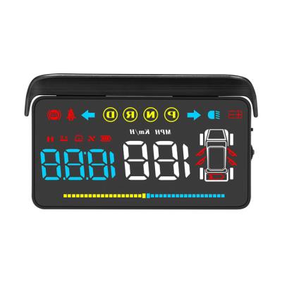 China Screen Sharing Universal Multifunctional Hud Speedometer Car Head Up Display Safe Motor for sale