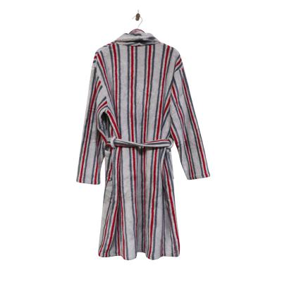 China QUICK DRY Coral Fleece Plain Gift Classic Small Groups Terry Pajamas Bath Robe Emboidary Style Kimono Cotton OEM Pockets Plush Technics Fabric for sale