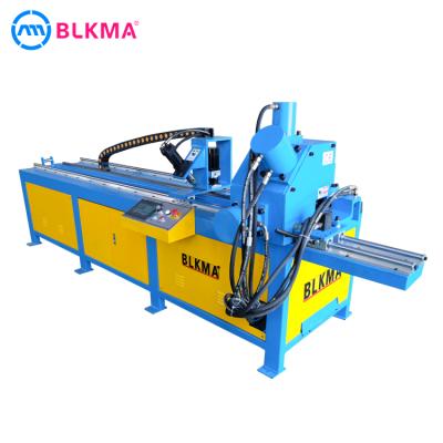 China Building Material Shops HVAC Making Machine CNC Angle Steel Flange Production Line For Sale BLKMA for sale