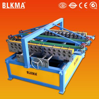 China HVAC BLKMA Duct Processing Machines , TDF Duplex Flange Forming Machine for sale